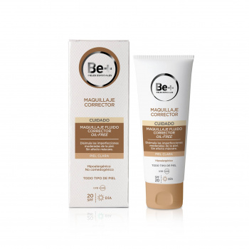 Be+ maquillaje fluido corrector piel clara
