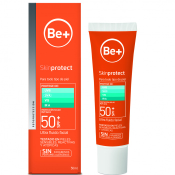BE+ Skinprotect 50SPF+ Ultra fluido
