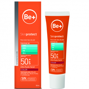 Be+ Skinprotect ultra fluido facial color