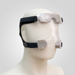 Màscara de protecció facial transparent