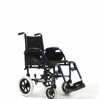 Silla de ruedas 300mm (44cm) de acero Jazz S50 