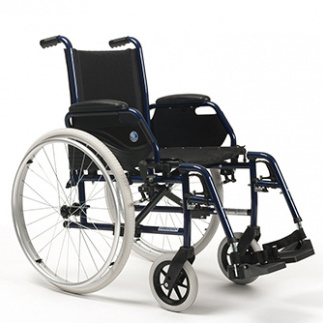 Silla de ruedas 600mm (39cm) de acero Jazz S50 