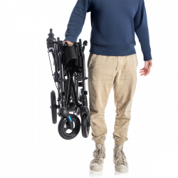 Sillas de ruedas el&eacute;ctricas plegables