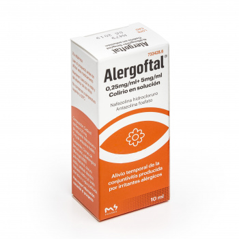 Alergoftal 5/0.25 mg/ml colirio 1 frasco solucion 10 ml