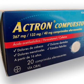 Actron compuesto 20 comprimidos eferv
