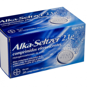Alka seltzer 20 comprimidos eferv