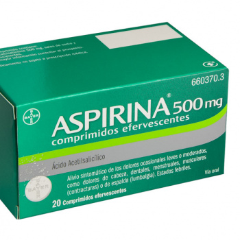 Aspirina 500 mg 20 comp eferve