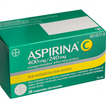 Aspirina c 400/240 mg 20 compr efer
