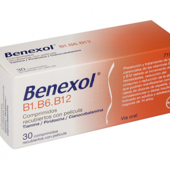 Benexol b1 b6 b12 30 comprimidos