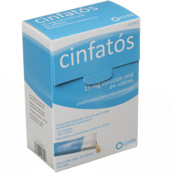 Cinfatos 15 mg 18 sobres