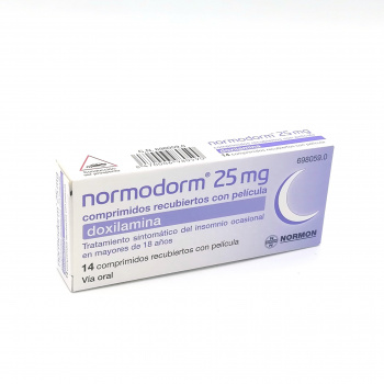 Normodorm 25 mg 14 comp recub