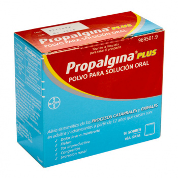 Propalgina plus 10 sobres