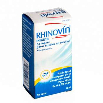 Rhinovin 0.05% infant gotas 10 ml