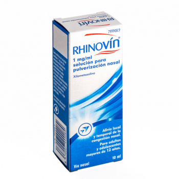 Rhinovin (otrivin)0.1% nebulizador 10 ml