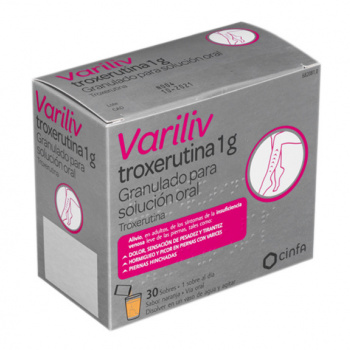 Variliv troxerutina cinfa 1g 30sob