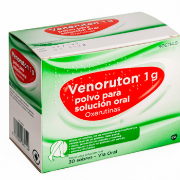 Venoruton 1000 naranja 30 sobres