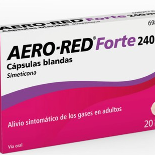 Aero red forte 240 mg 20 capsulas blandas