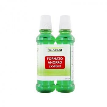 Fluocaril bi-fluore colutorio con fluor pack 500 ml 2u