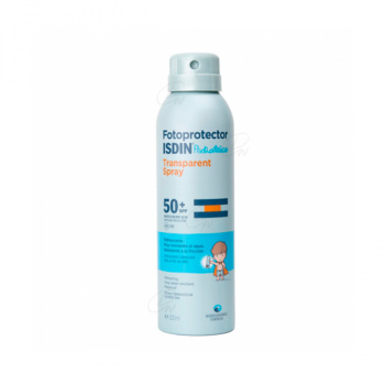 Isdin fotoprotector pediatrics spf-50+ spray transparente 200 ml