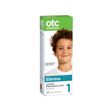 Otc antipiojos permetrina 1,5% locion 125 ml