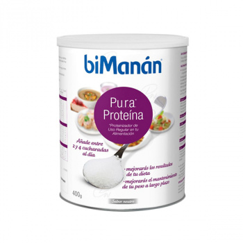 Bimanan p.u.r.a. proteina sabor neutro 400 g