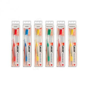 Lacer cepillo dental adulto technic medio