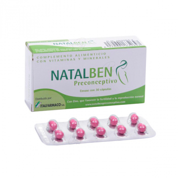Natalben preconceptivo 30 capsulas