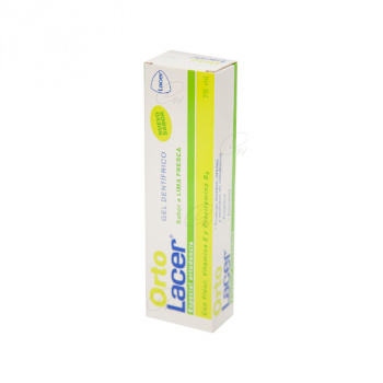 Ortolacer gel dentifrico 75 ml lima fresca