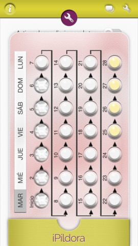 Pastillas anovulatorias y app para evitar olvidos!!