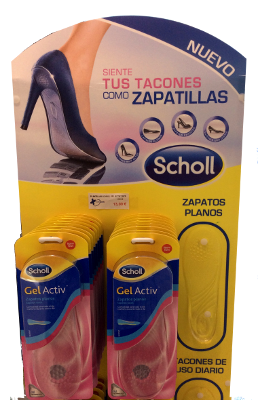 Dr Scholl cuida tu pie con las plantillas gelactive