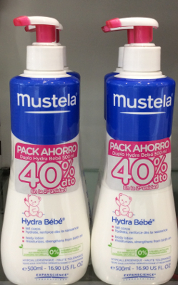 mustela_pack ahorro_hydra bebe 500 ml