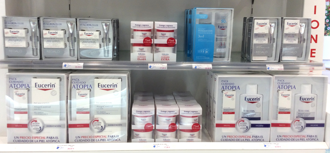 Gama de productos Eucerin en nuestras parafarmacias