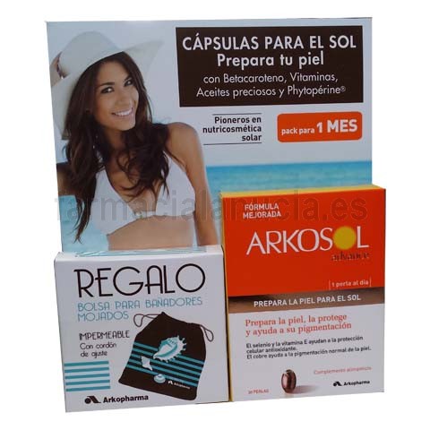 Arkosol, perlas para el sol, prepárate para el verano