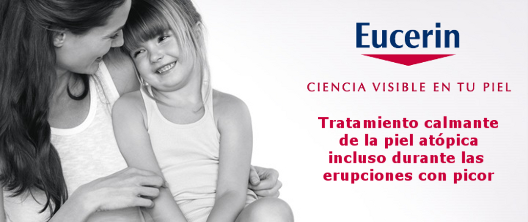 Eucerin AtopiControl, para pieles atópicas.