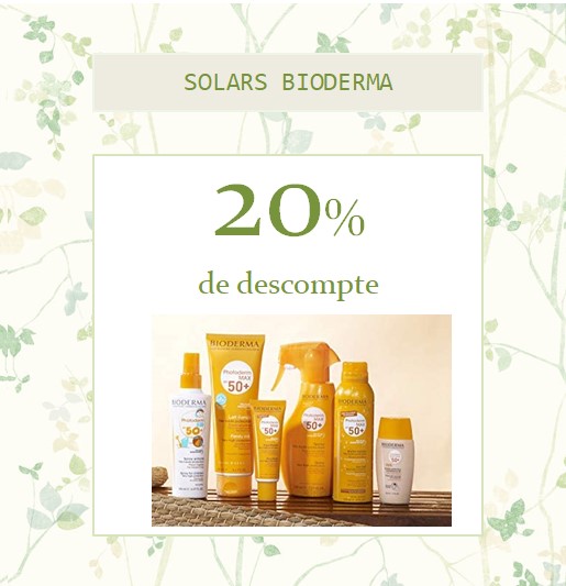 PROMO SOLARS BIODERMA