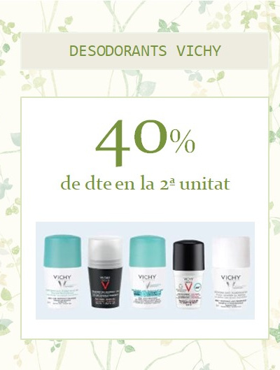 PROMOCIÓ DESODORANTS