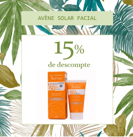 PROMOCIÓ SOLARS FACIALS