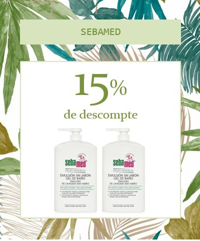 PROMOCIÓ GEL SEBAMED