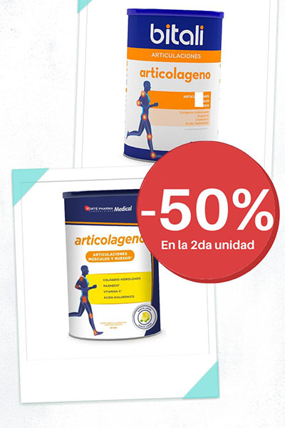 Articolágeno 50% la 2ª unidad
