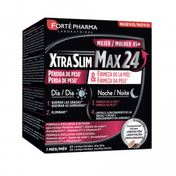 Forté Pharma Xtraslim Max 24 45+  60 Comprimidos