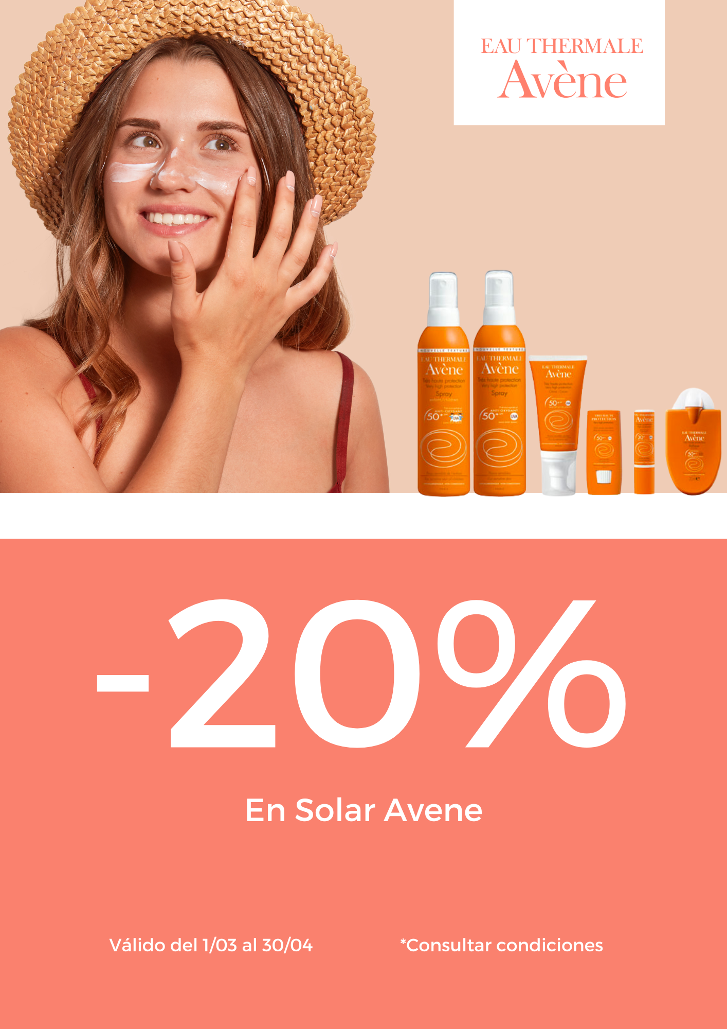 20% dscto en SOLARES AVENE