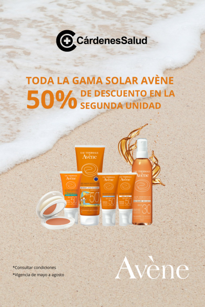 Avene Solares 50% dscto