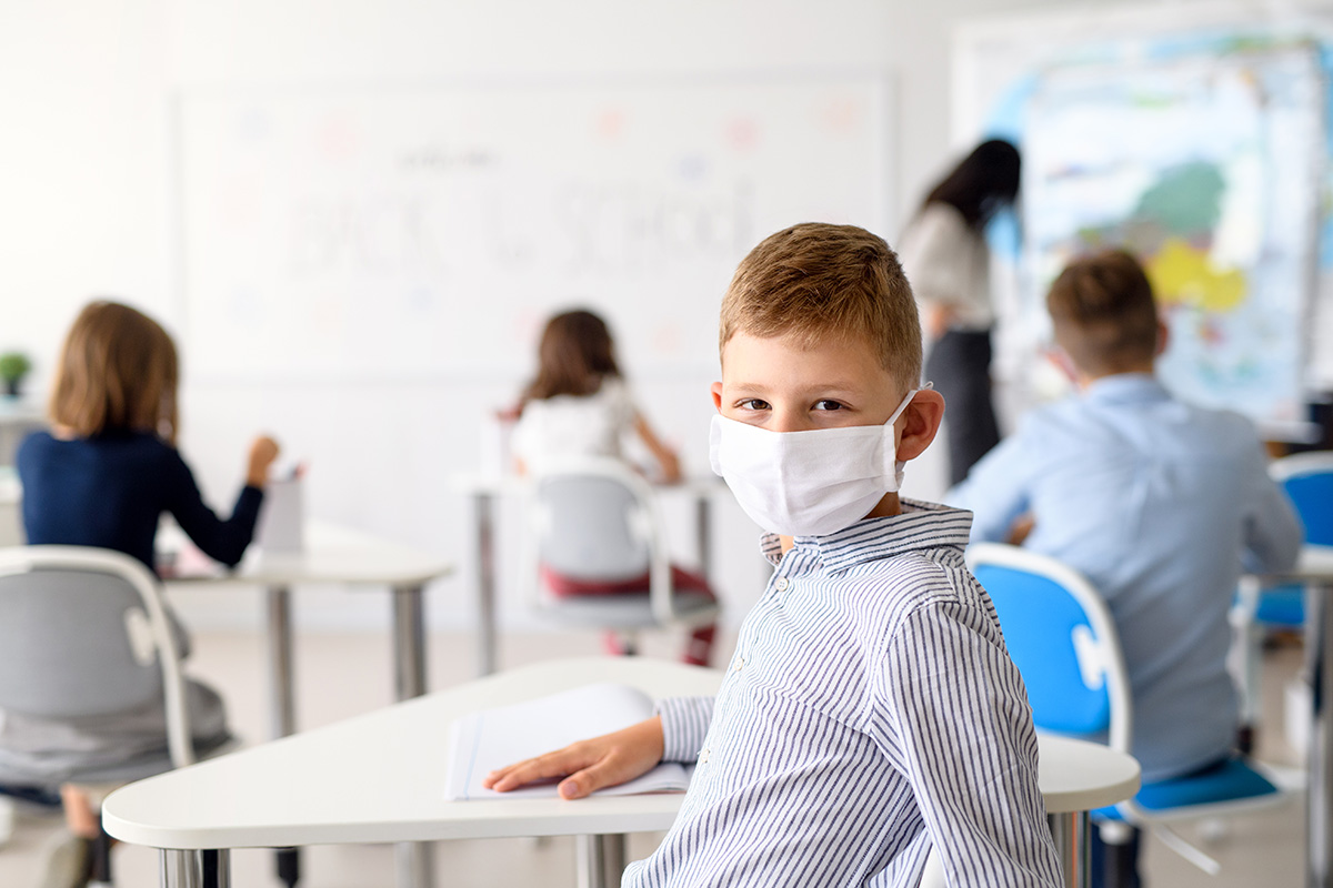 La importancia de las mascarillas en la vuelta al cole