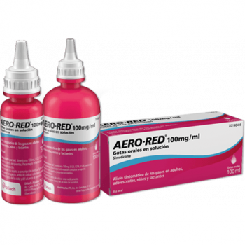 Aero-Red simeticona 100 mg/ml gotas orales 25 ml