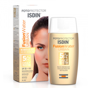 Fotoprotector urbano Isdin Fusion Water Urban SPF30