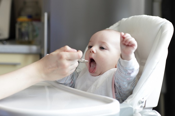La alimentación del bebé de 6 meses