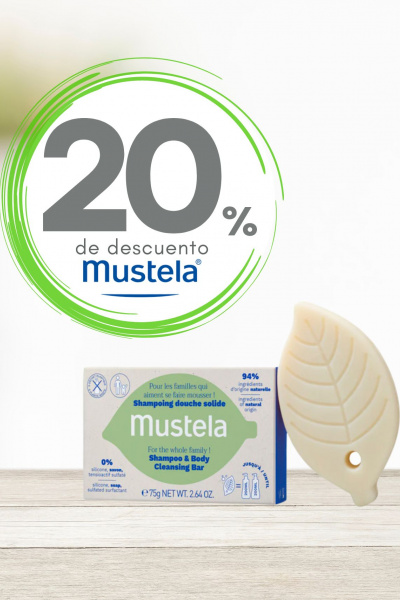 Mustela: 20% de descuento