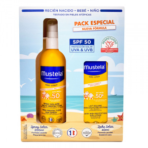 Mustela leche solar spf50+