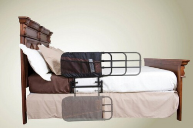 Barandillas para cama abatibles de 3 barras (par)