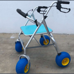 Andador para playa Rollator City